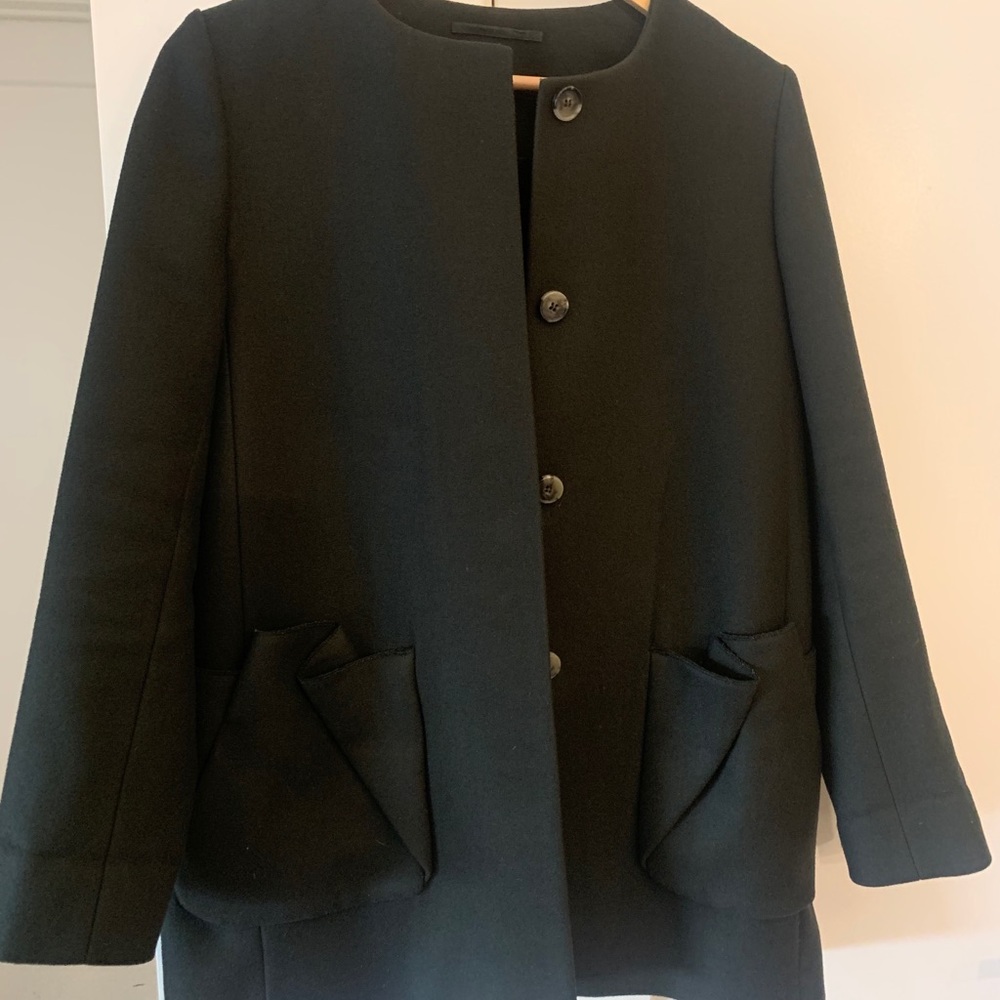 Olive green Cos coat